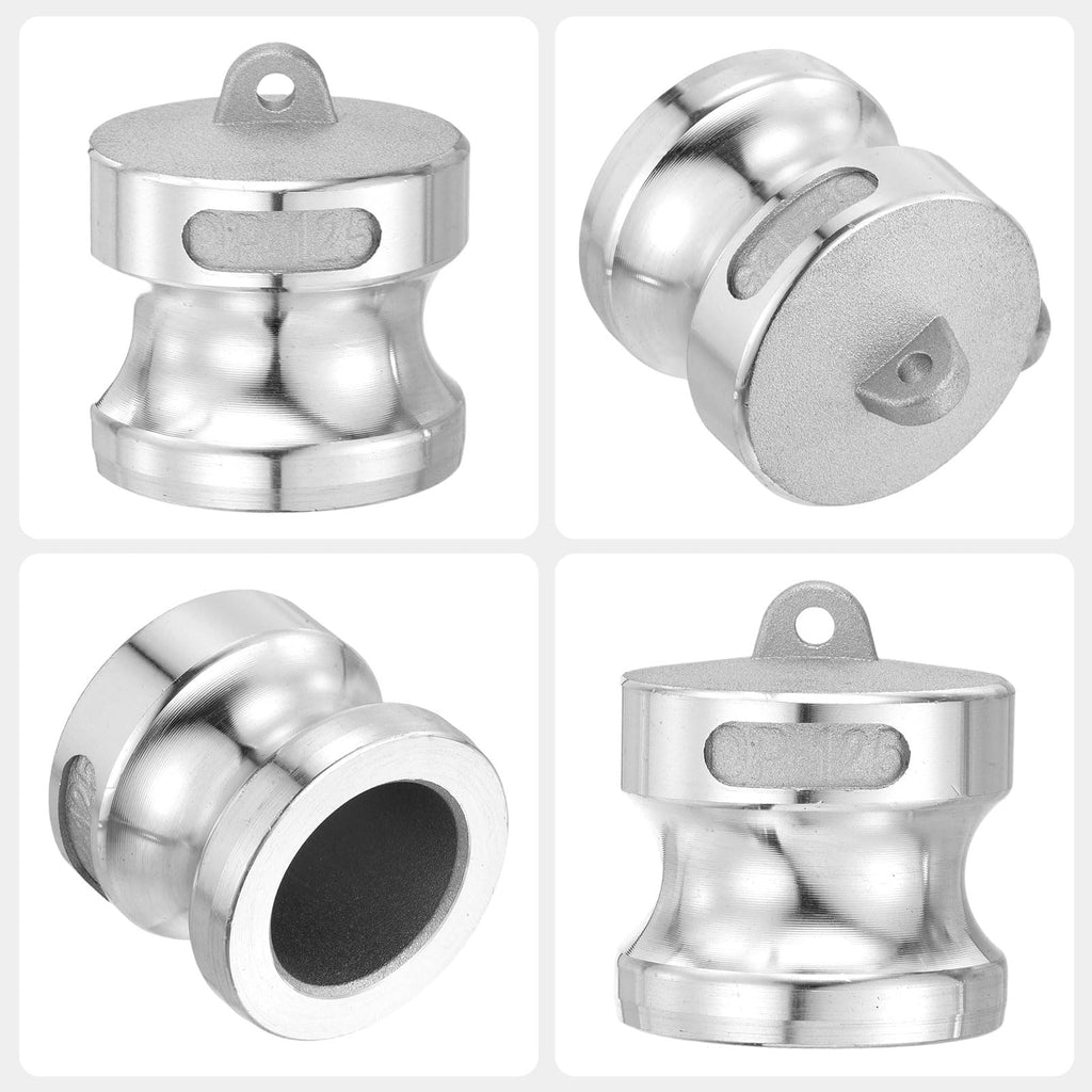 Kozelo Type DP 1-1/4" Aluminum Dust Plug Cam Lock Hose Fitting
