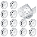 Yaocom 12 Pcs Knockout Seal 1/2'' Electrical Box Knockout Plugs