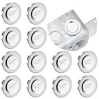 Yaocom 12 Pcs Knockout Seal 1/2'' Electrical Box Knockout Plugs