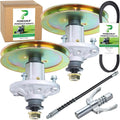 2 Pcs GY21098 Spindle Assembly for John Deere D105 D110 D130 Decks