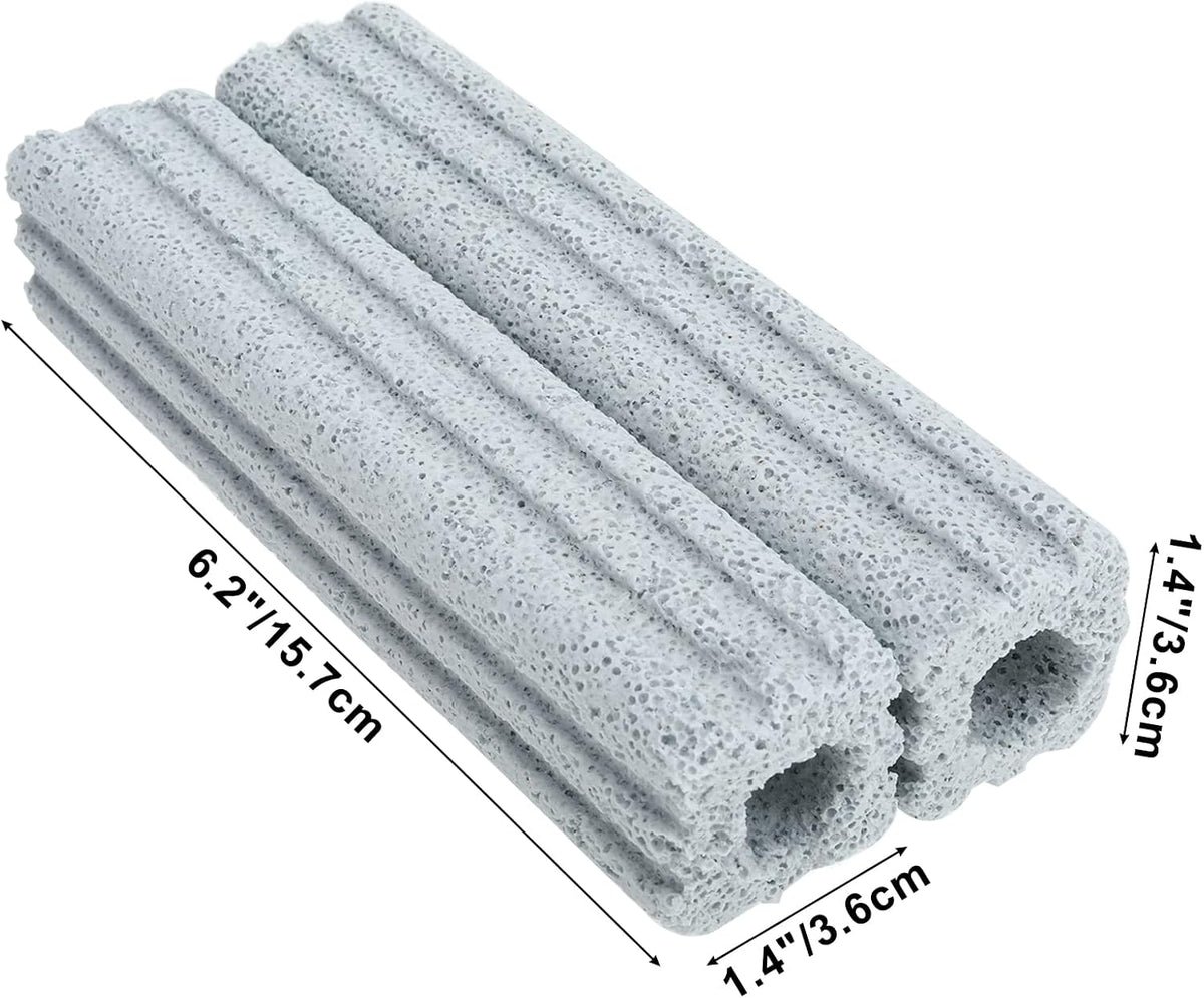 Ceramic Bio Filter Media for Aquarium Sump Canister Pond Fish Tank, Vast Surface Area (6.2" Length / 90pcs)