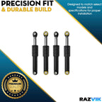 Replaces For Samsung WF42H5000AW/A2-11 Washer Front & Rear Shock Absorbers