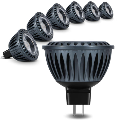 MR16 LED Light Bulb, 5W 4000K Netural White 450 Lumens Dimmable, Aluminum Housing, Low Voltage 12V Input,GU5.3 bi-pin