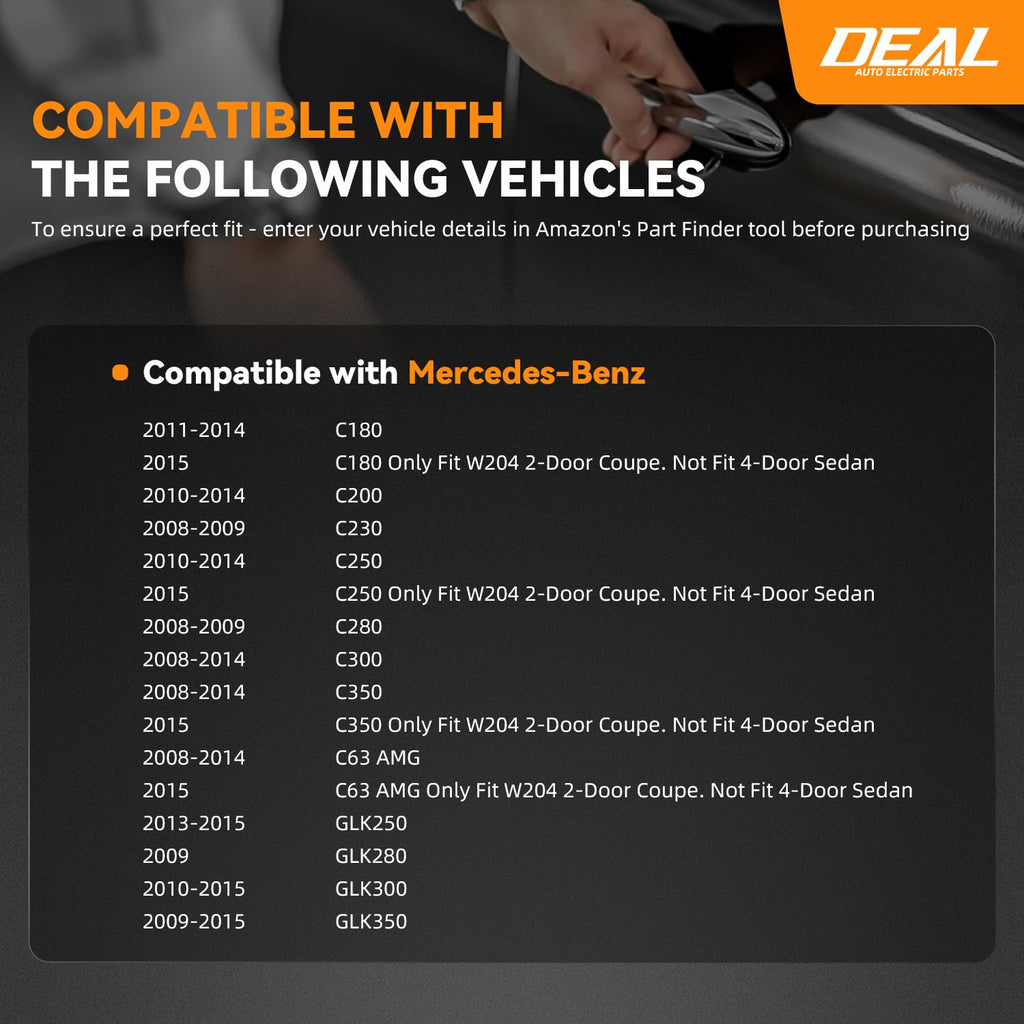 DEAL AUTO ELECTRIC PARTS Chrome Driver Left Side Interior Door Handle