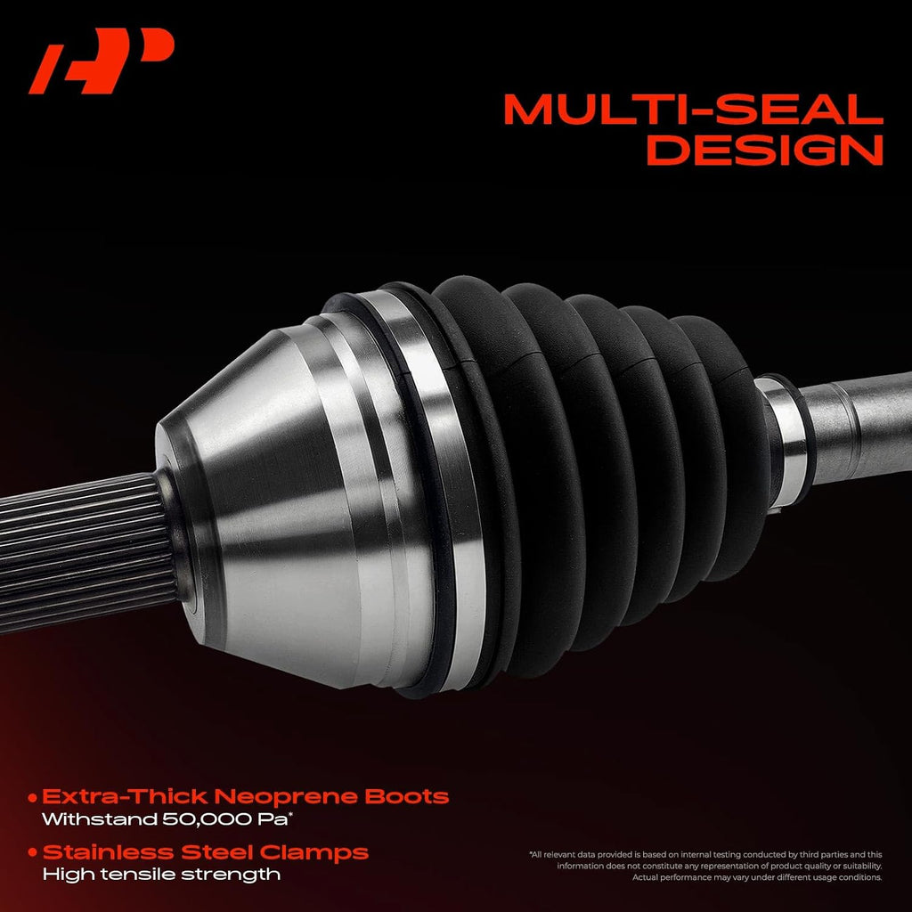 A-Premium Front Driver or Passenger Side CV Axle Shaft Assembly