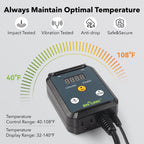 BN-LINK Digital Cooling Thermostat Temperature Controller Outlet Switch
