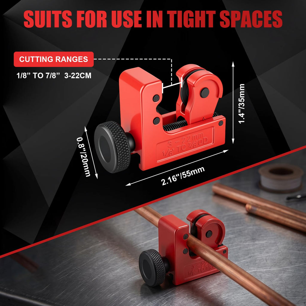 Reonite 4 Piece Professional Tube Cutter Set