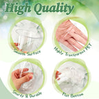 25 Set 16oz Plastic Cups with Flat Lids and Straws,Disposable Plastic Iced Coffee Cup,Disposable Clear Drinking Cups