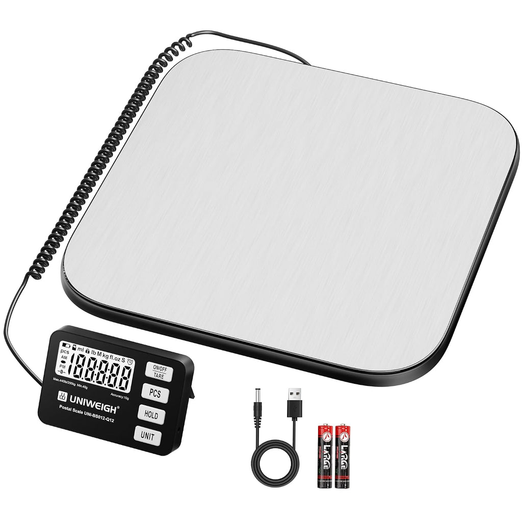 Shipping Scale 440lb/0.35oz Accuracy Digital Postal Scale | Packages Scale with PCS/Hold/Tare Function,Postage Scale
