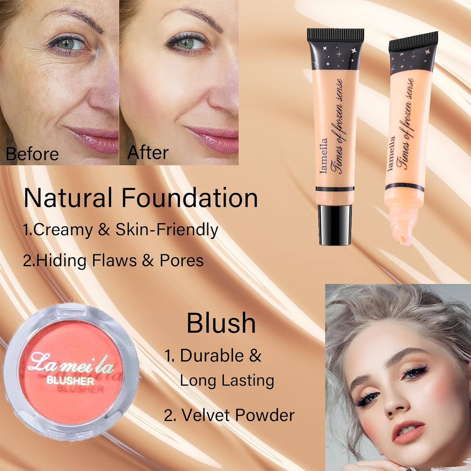 Makeup Set for Women, Makeup Full Kit for Beginners & Professionals, Travel Makeup Set for Teens & Adults, Makeup