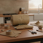 24" x 125' Small 3/16" Kraft-Backed Bubble Roll