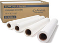 513 Avalon Exam Table Paper, White, 18” x 225’ (Pack of 12) ― Standard Smooth Paper ― Hygienic Barrier ― for Medical
