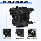 Headlight Compatible with 2018-2020 Ford F-150 (W/Bulbs, Driver Side (Left))
