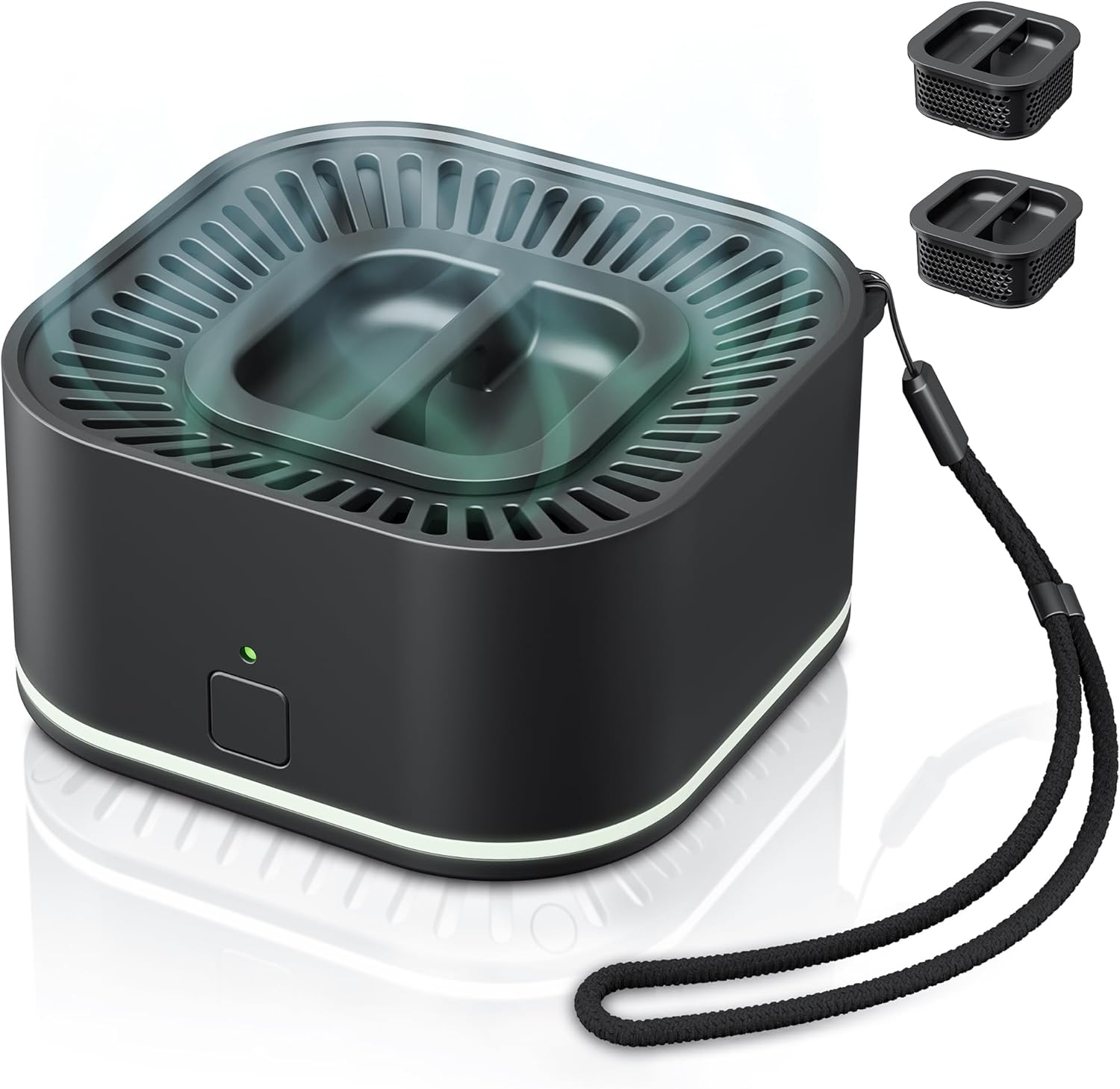 Rechargeable Mosquito Repellent Outdoor Patio, 2 Refills | Electronic Bug Repellent Outdoor Device | 20 ft Coverage