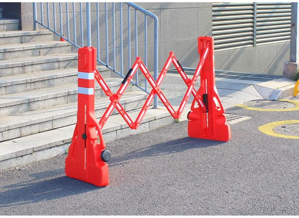 Expandable Mobile Barricade Portable Water Filled Safety Barrier Gate Outdoor Plastic Retractable Traffic Fence