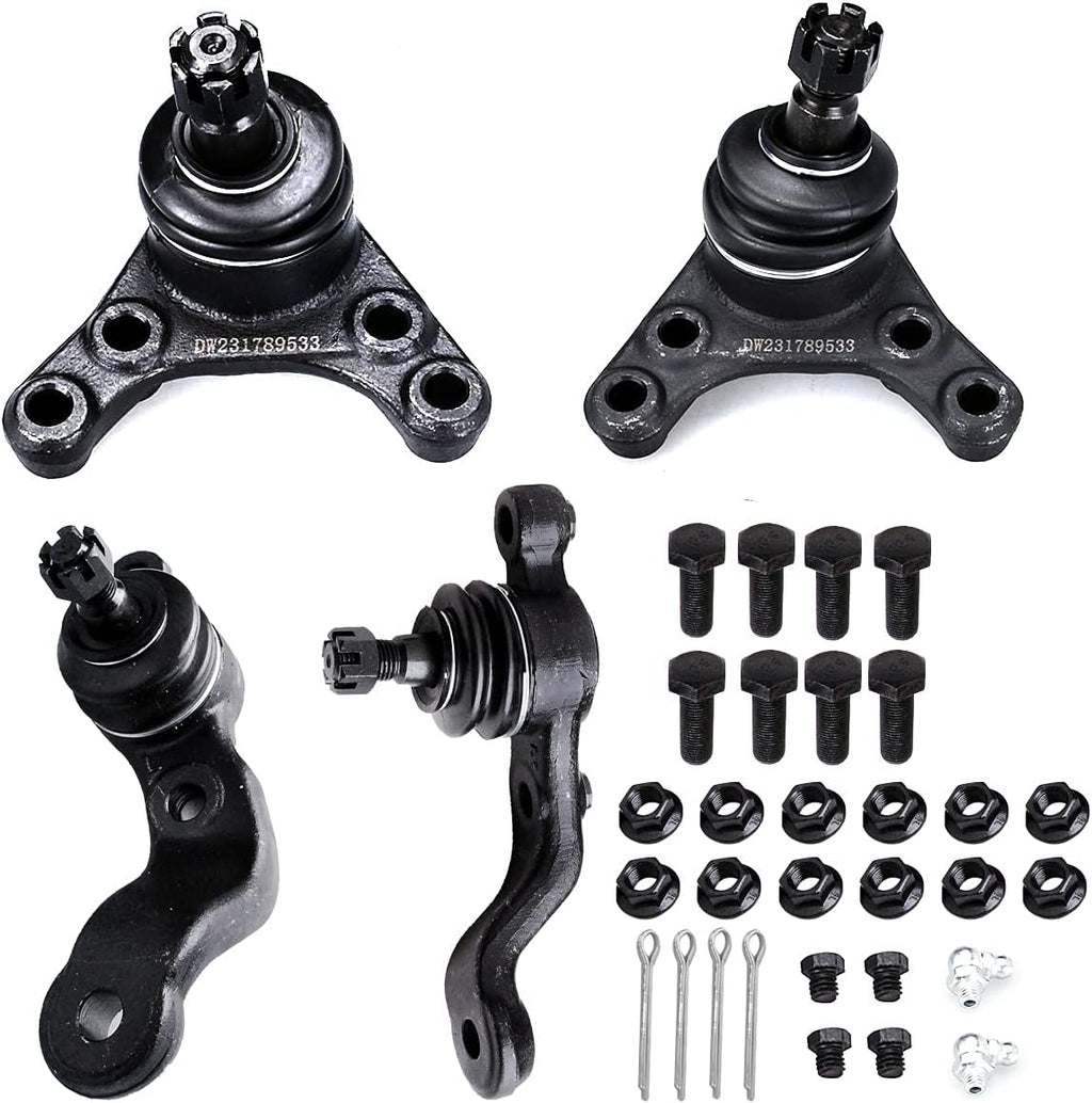 Ball Joints Upper & Lower Front Kit for Toyota Tacoma 1995-2004 RWD