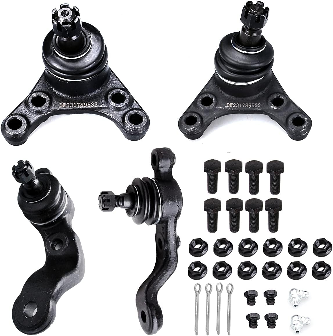 Ball Joints Upper & Lower Front Kit for Toyota Tacoma 1995-2004 RWD