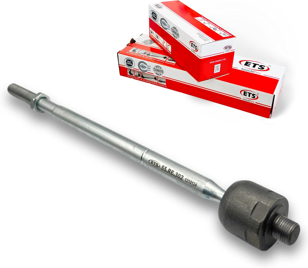 ETS 4Pc Inner Outer Tie Rod End Kit EV800958, ES801123 Fits 2019-2022 Ram 1500 Classic / 2013-2018 Ram 1500