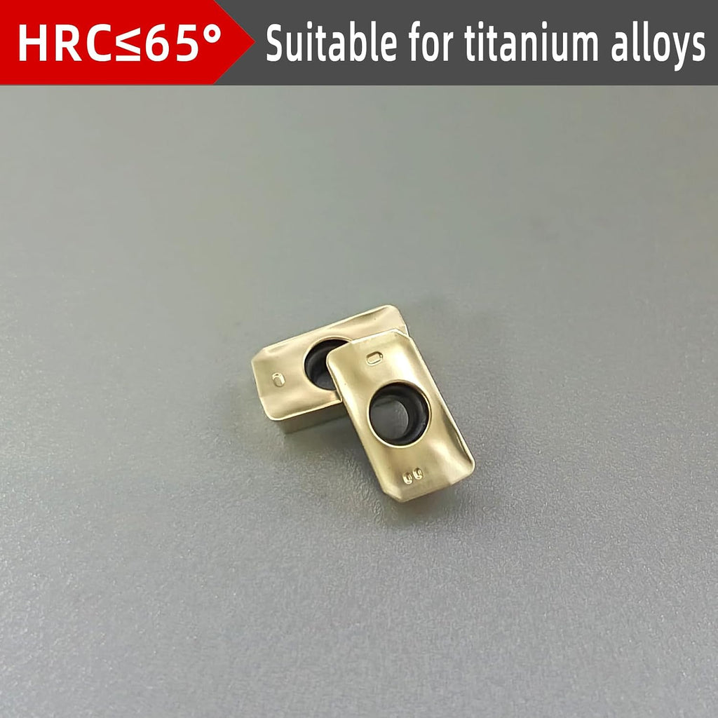 20 pcs CNC Carbide milling Inserts APMT1135 Process Titanium Alloys-CR5609