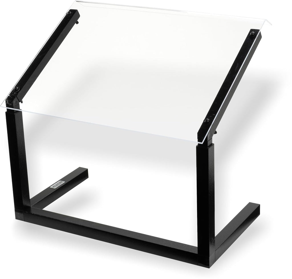 Buffet Bar Adjustable Sneeze Guard for Catering, Buffets, Restaurants, Plastic, 24 Inches, Black