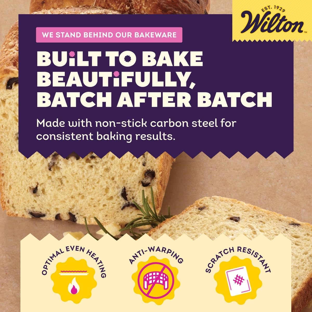 Platinum Non-Stick Loaf Pan, Made Without PFAS, 9 x 5 in