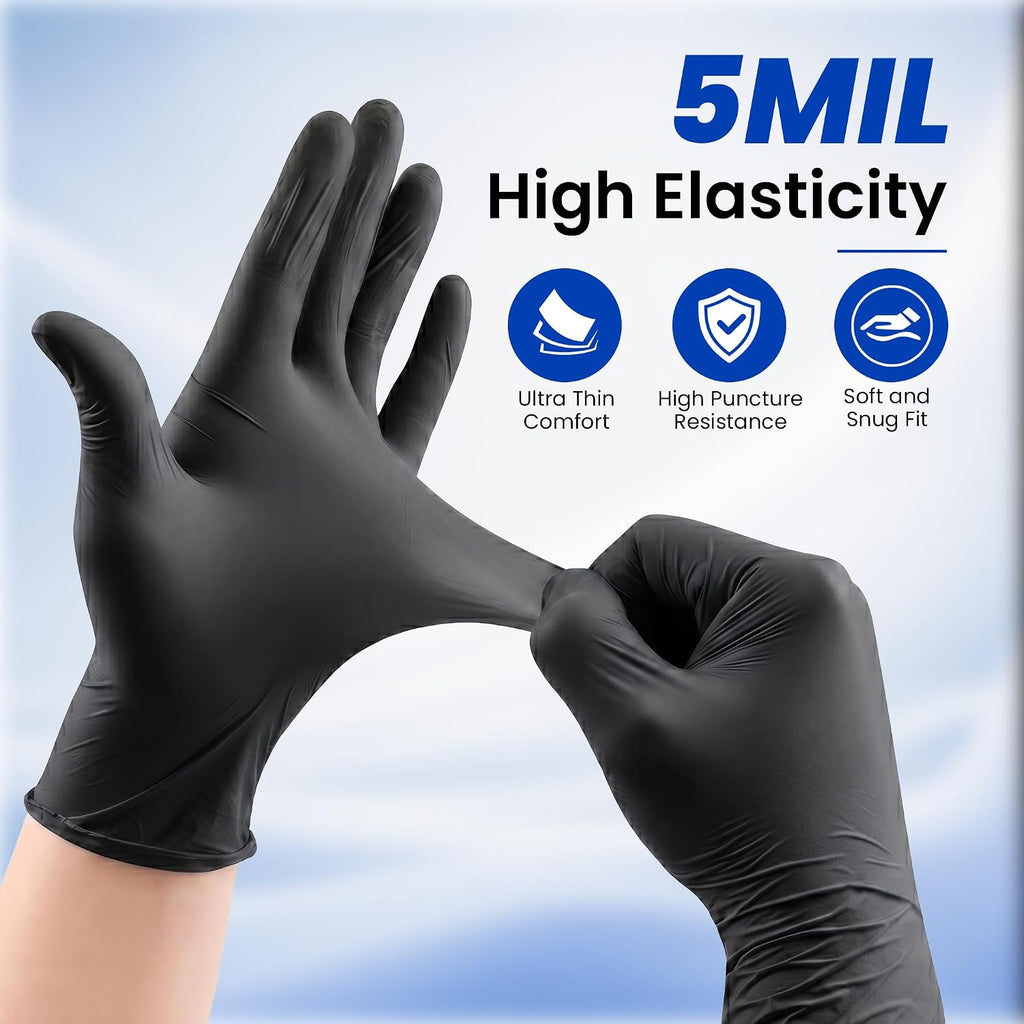 Nitrile Disposable Gloves 5 Mil