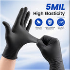 Nitrile Disposable Gloves 5 Mil, Large, 1000 Count