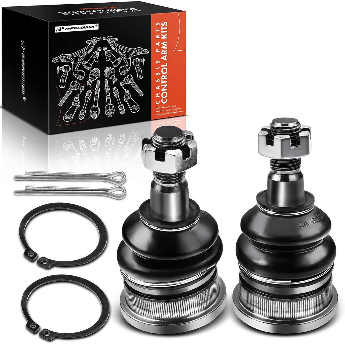 A-Premium Front Upper Ball Joint, Compatible with Toyota