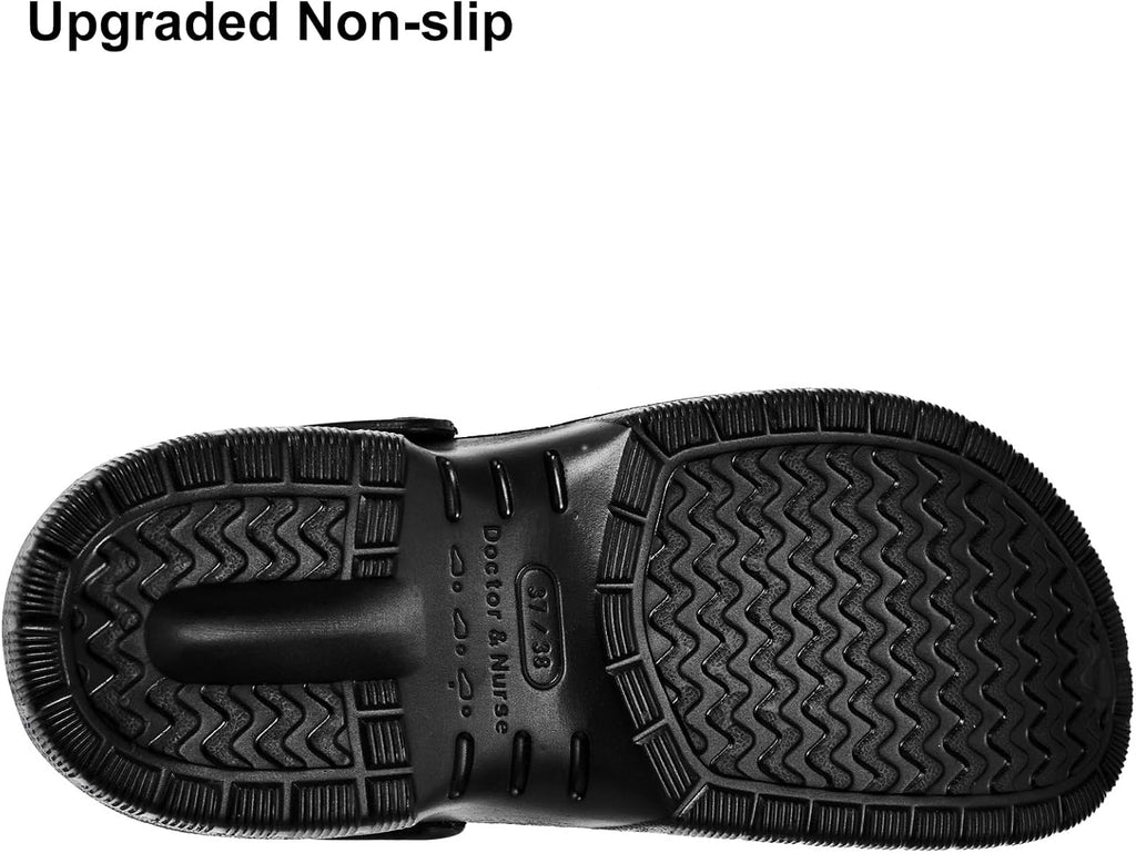 Breathable Work Clogs Slip Resistant Garden Shoes for Kitchen Nurse