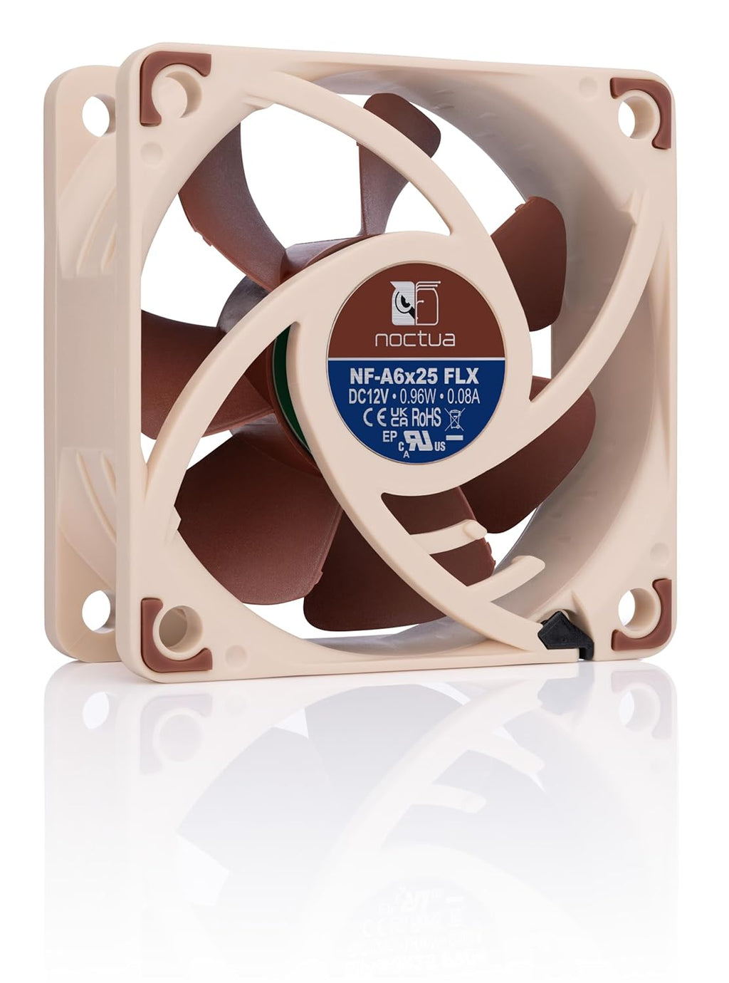 Noctua NF-A6x25 FLX, High-Performance Quiet Fan 60mm