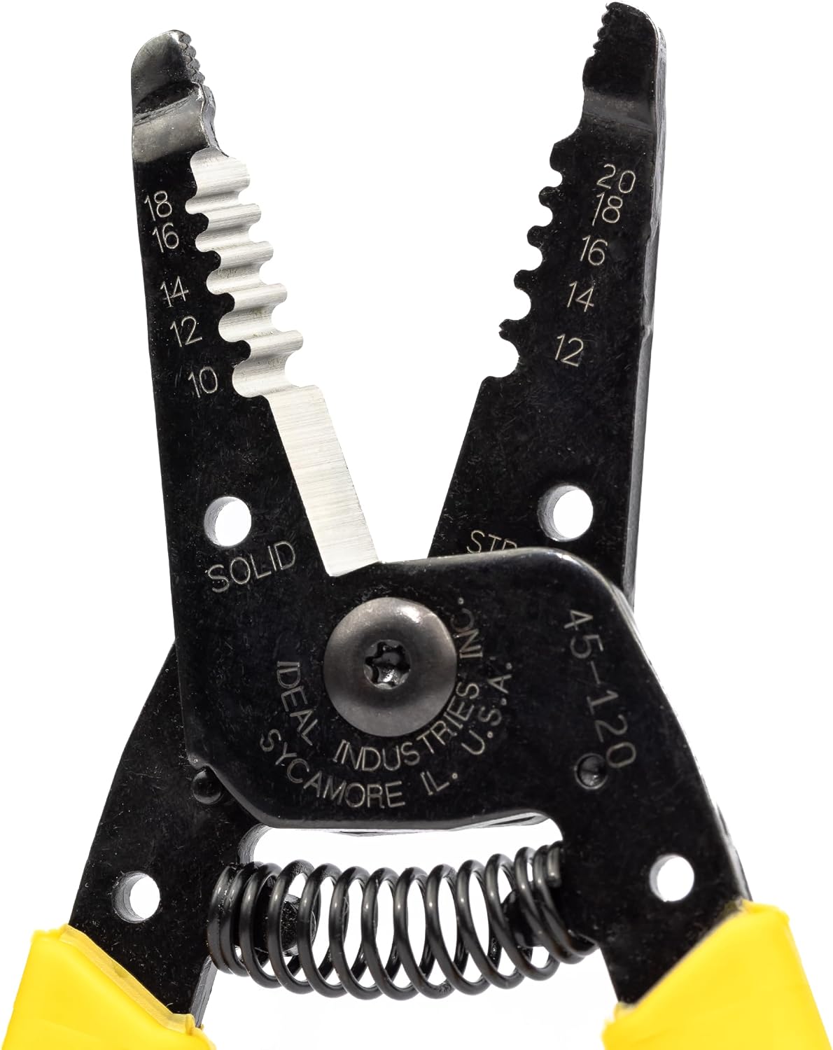 IDEAL Wire Strippers, Electrical T-Stripper, Pro Electrical Tool | Electric wire stripper, 0.75mm2-6mm2 plier, narrow
