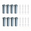 8PCS Replacement Filter Cartridge & Check Valve Maintenance Kit for Air Equipment