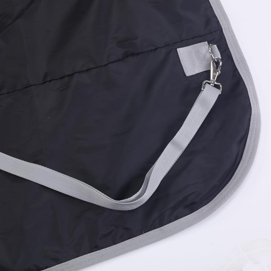 1200D Horse Blanket, 0g No-Fill Waterproof Turnout Rain Sheet