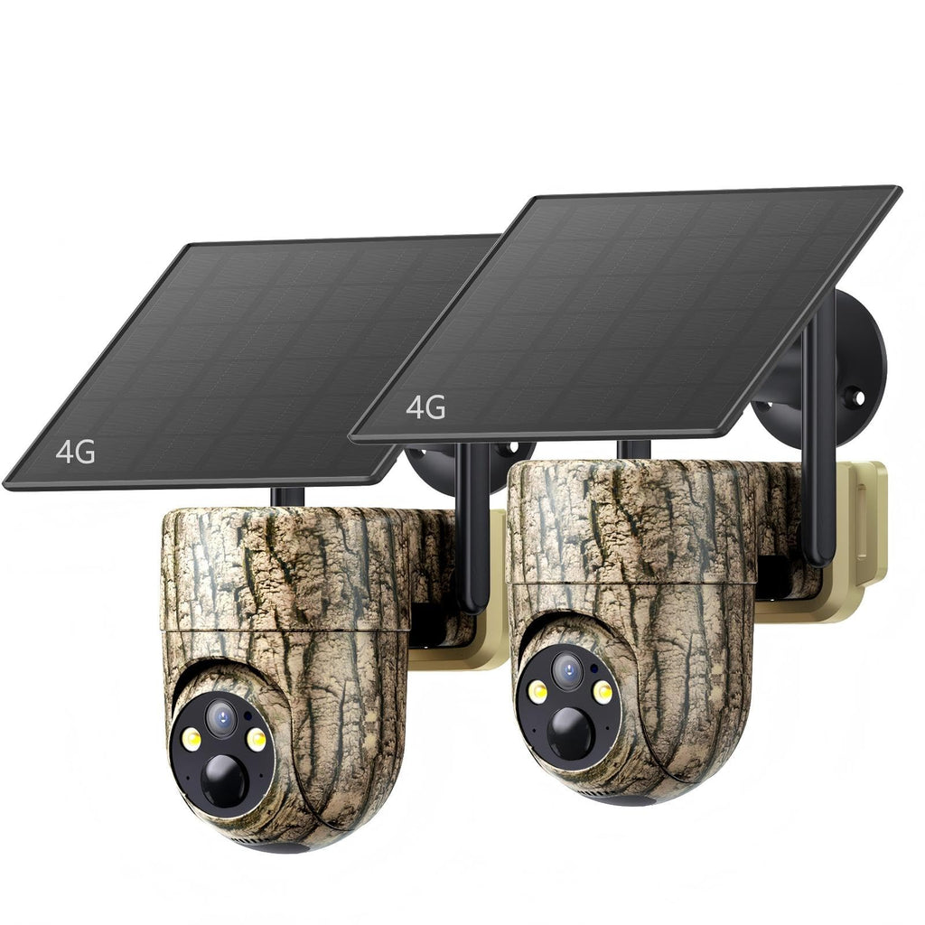 4G LTE Cellular Trail Cameras, 360° Panoramic View, Live Streaming