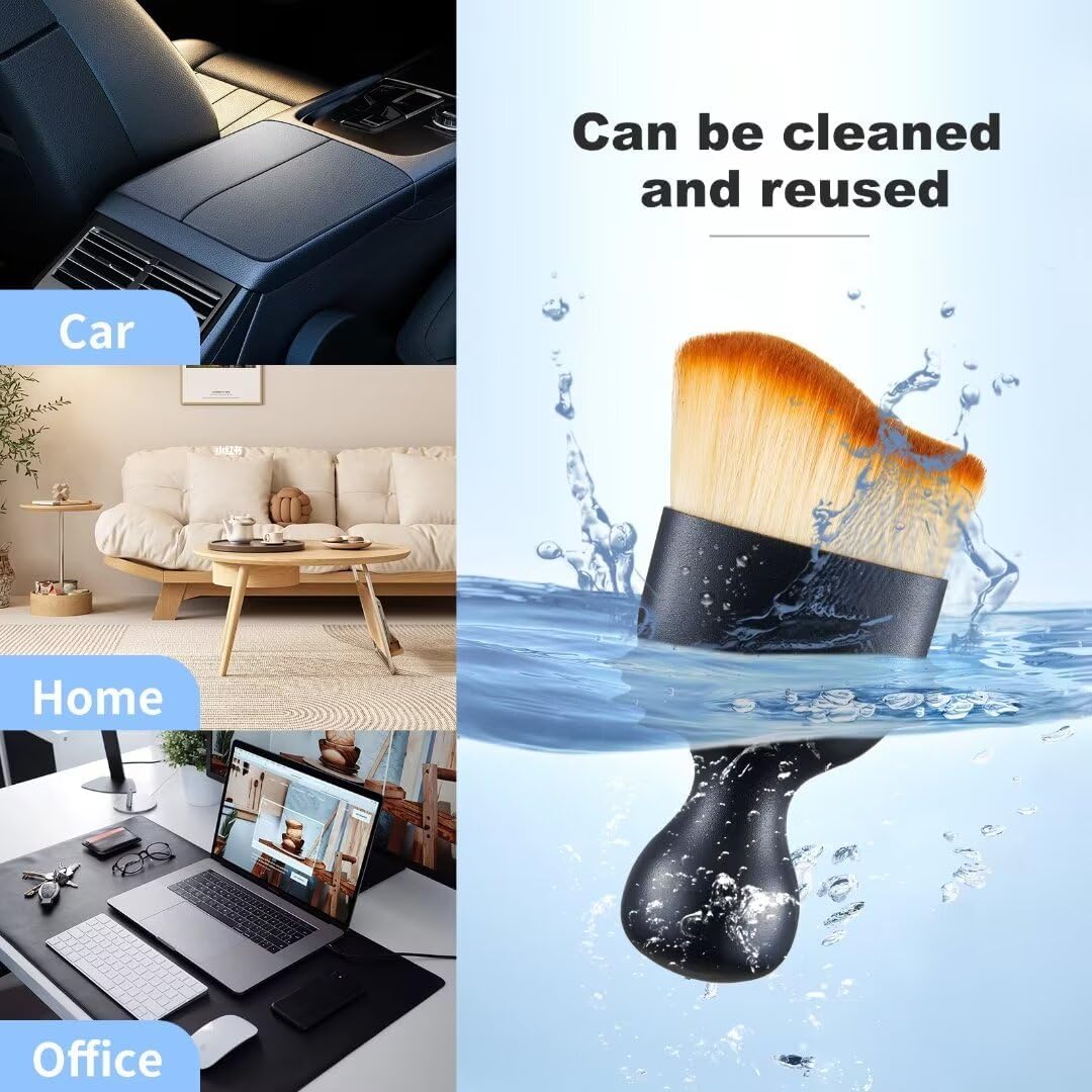 Car Interior and Exterior Soft bristles Detail dust Automotive Brush dusting Brush Dashboard Cleaning Brush Home