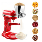 12 Adjustable Settings Grain Mill Attachment Fits KitchenAid Mixer