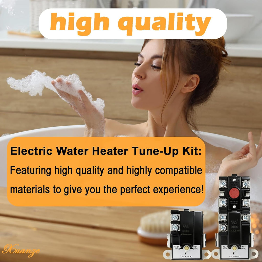 Electric Water Heater Thermostat Include KST203 Upper & KST200 Lower