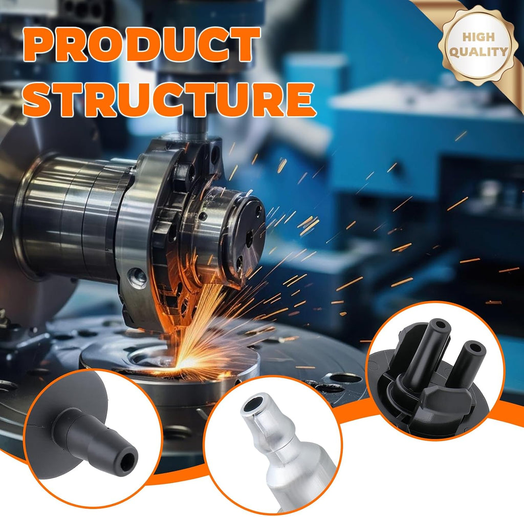 GoaMotors 4 Sizes 16 Feet Fuel Line Hose Primer Bulb Kit for Small Engine