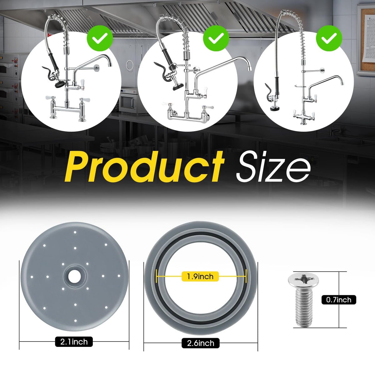 Spray Valve Repair Kit (Gray)