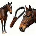 Horse Shedding Blade & Sweat Scraper 2-in-1 Grooming Cattle Sheep