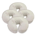 Pack of 4, Premium Extra Thick 100% Cotton Flannel Massage Tables Face Cradle Covers Cozies Fitted - Includes 4 pcs