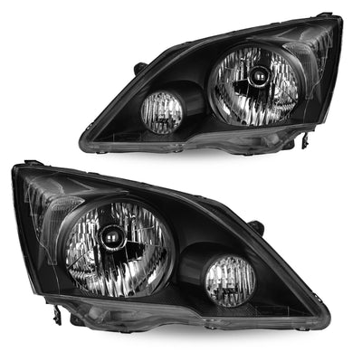 Headlight Replacement for 2007-2011 Honda CRV,Clear Reflector
