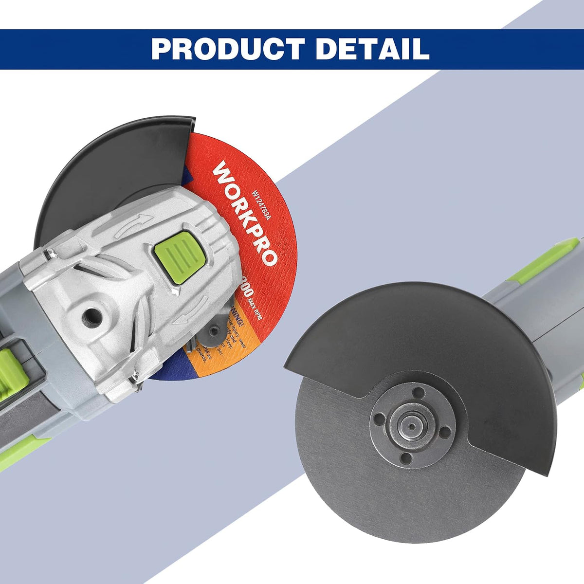 WORKPRO 10-Pack Cut-Off Wheels 4-1/2 x 7/8 Metal Cutting Disc