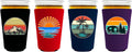 Retro Outdoor Designs Pint Glass Coolie 4 Pack