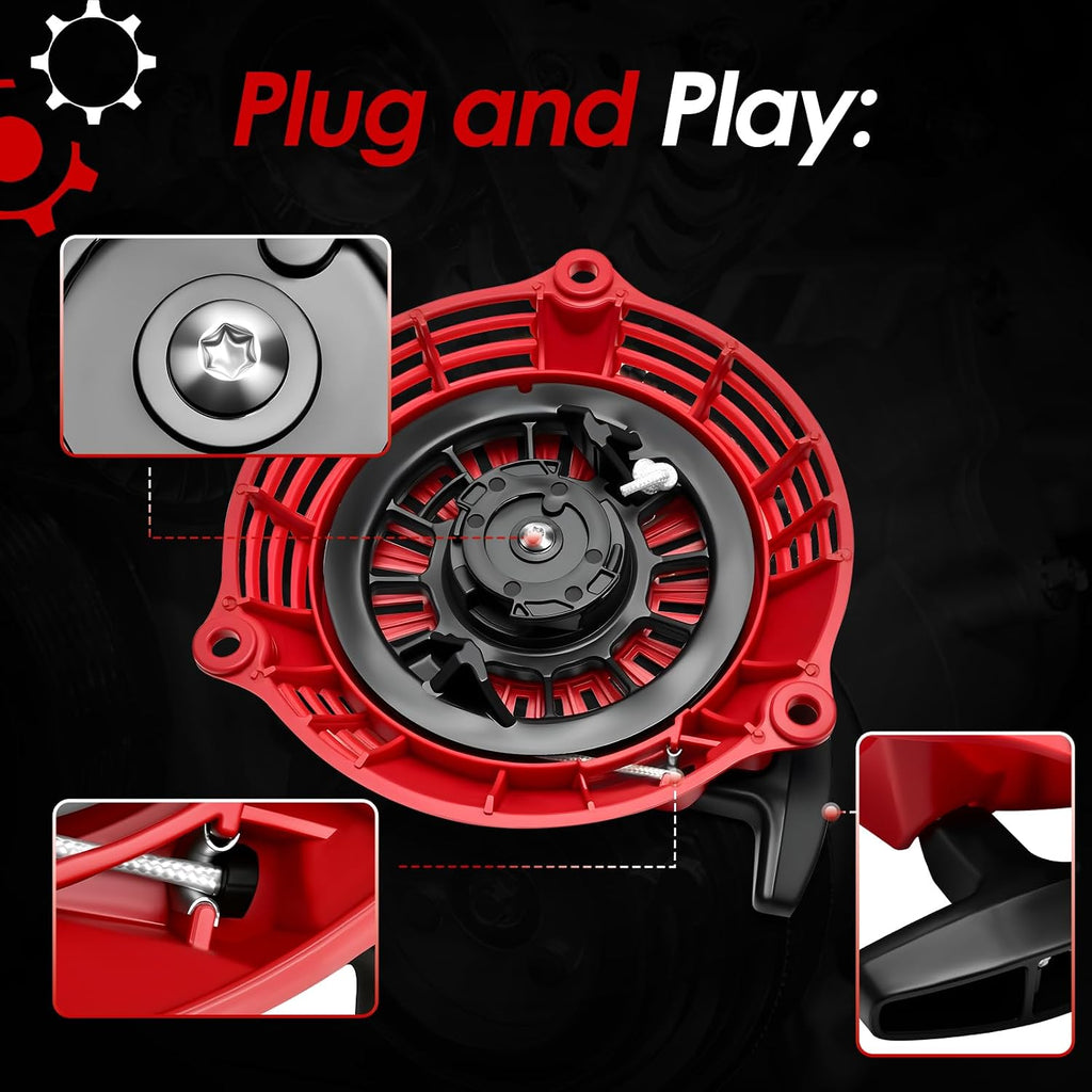 Recoil Pull Starter Fits for Troy Bilt TB240 160cc Mower #12AVB2AQ711