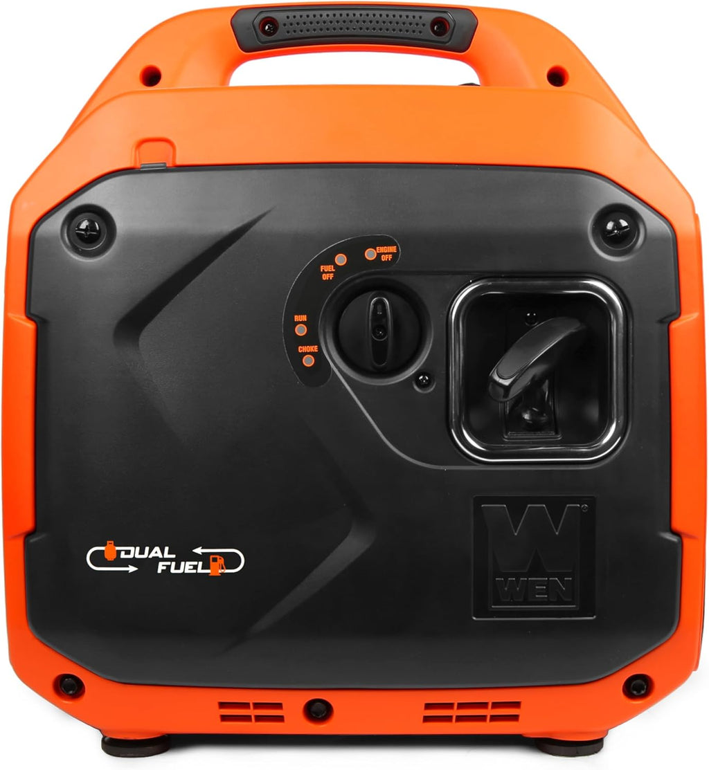 Quiet and Lightweight 3600-Watt Dual Fuel RV-Ready Portable Inverter Generator with Fuel Shut Off and CO Watchdog