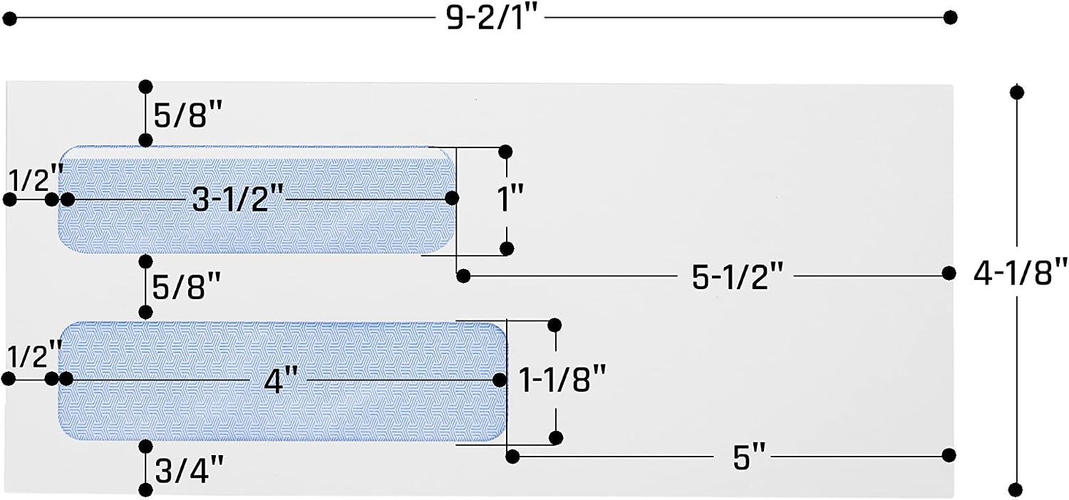 #10 Double Window Envelopes Self Seal #10 Security Envelopes-Designed for Business Statements, Quickbook Invoices