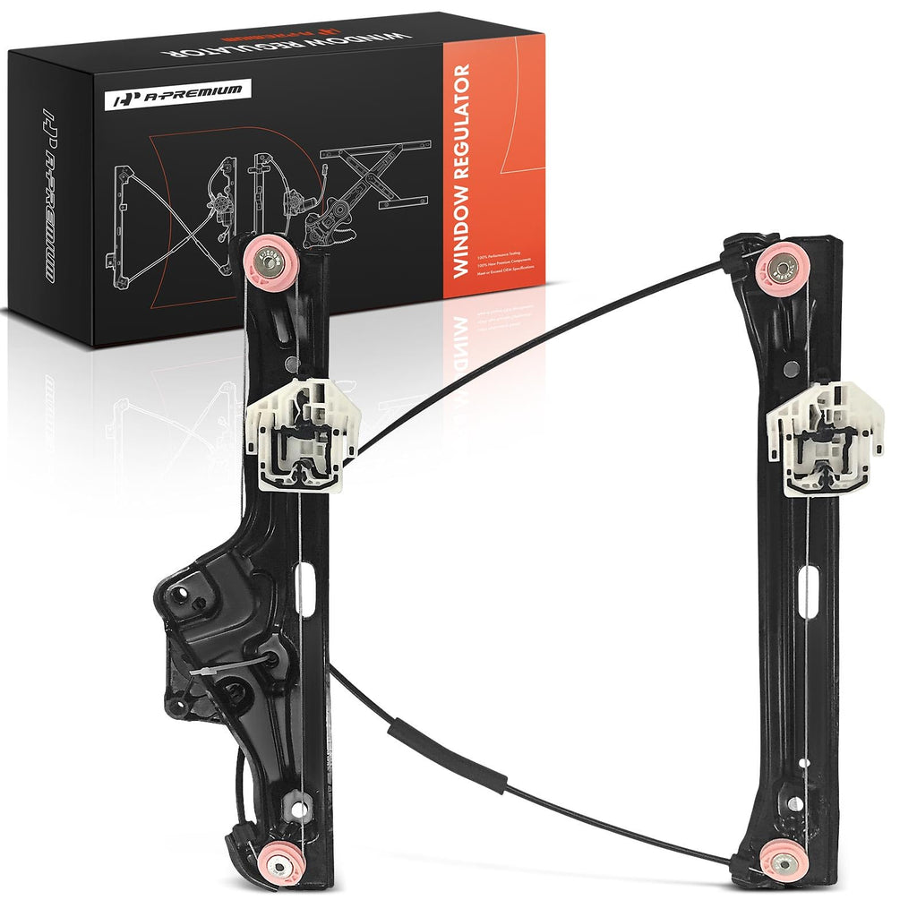 A-Premium Front Passenger Side Power Window Regulator Compatible with Mini