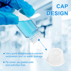 10ml Clear Glass Vials with Screw Caps 20PCS