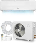 12000 BTU Mini Split Heat Pump AC, 19 SEER2 Inverter Ductless Wall-Mount Air Conditioner & Heater, 6-in-1 Modes
